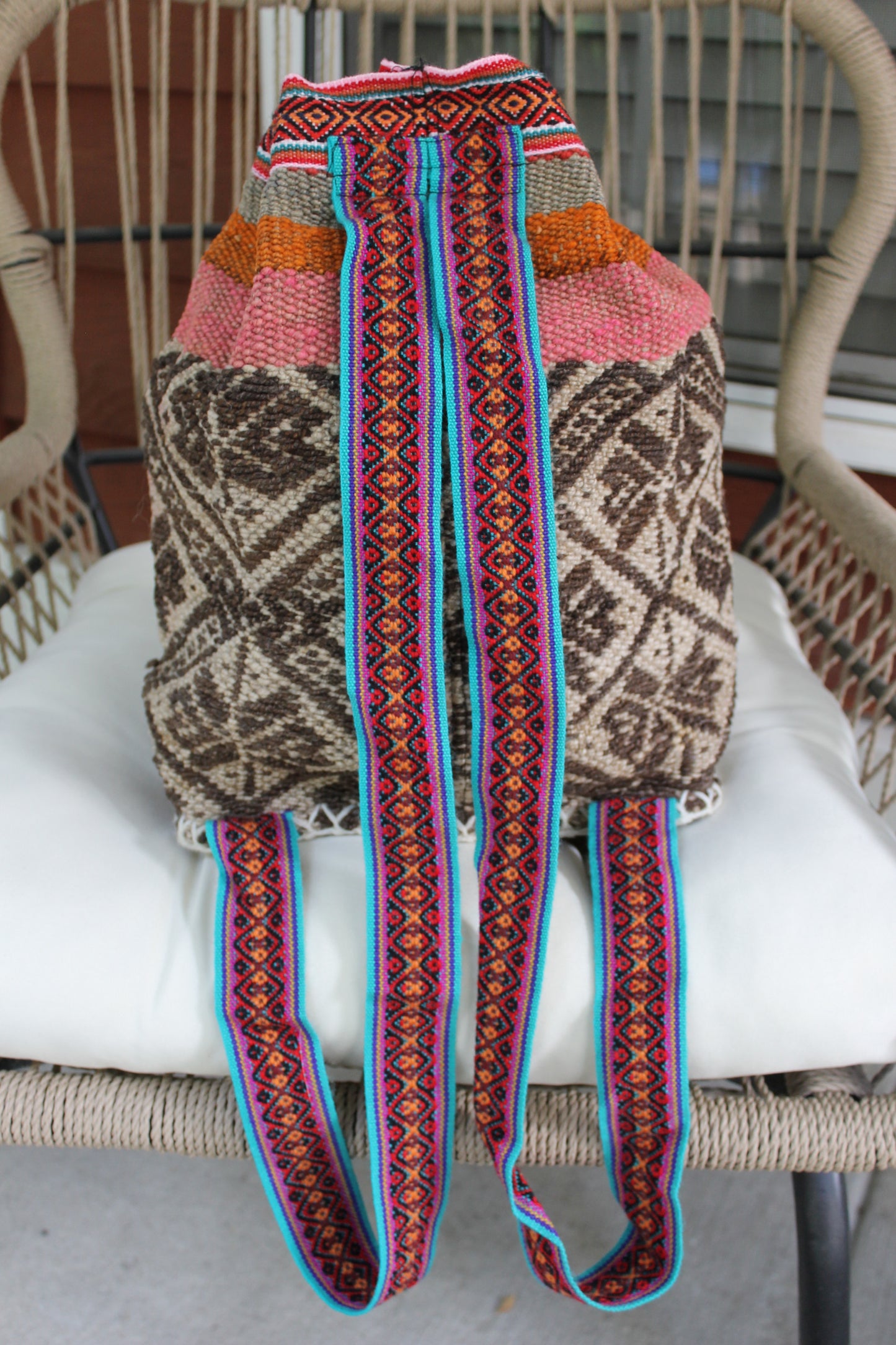Handmade Wool Backpack